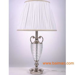 水晶台灯 工艺与光明的完美融合